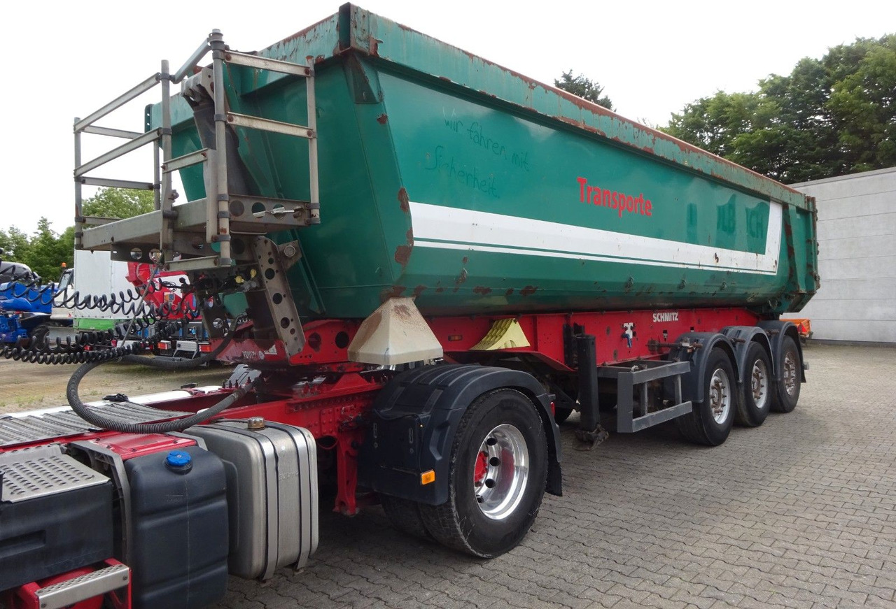 Schmitz Cargobull Kipp Auflieger Stahlmulde SKI 24 mit 3 Achsen - Semirremolque volquete: foto 2 Schmitz Cargobull Kipp Auflieger Stahlmulde SKI 24 mit 3 Achsen - Semirremolque volquete: foto 2