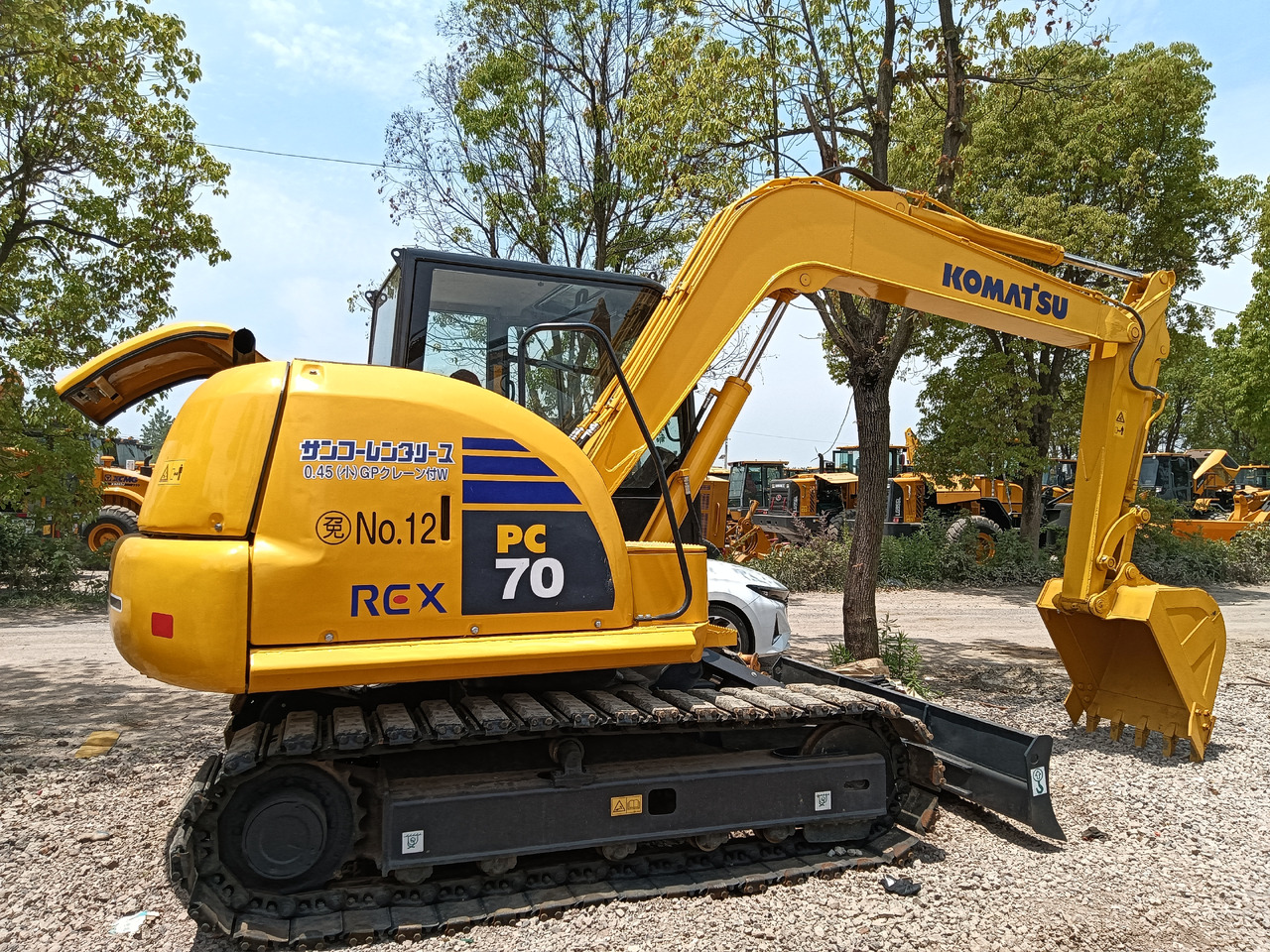 Komatsu PC70 - Excavadora de cadenas: foto 1 Komatsu PC70 - Excavadora de cadenas: foto 1