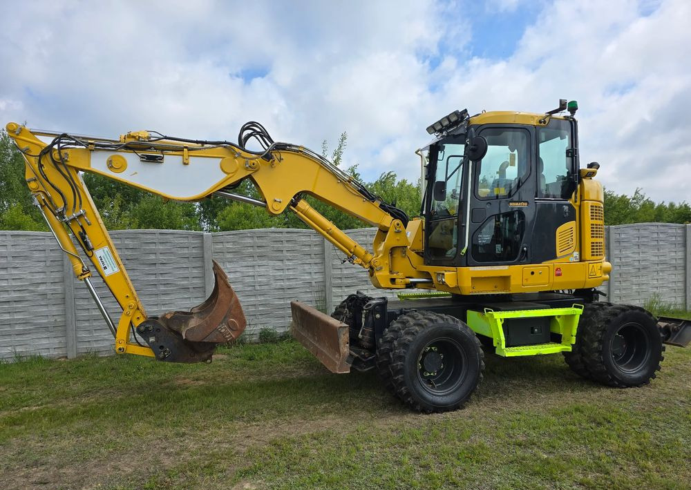 Excavadora de ruedas Komatsu: foto 12