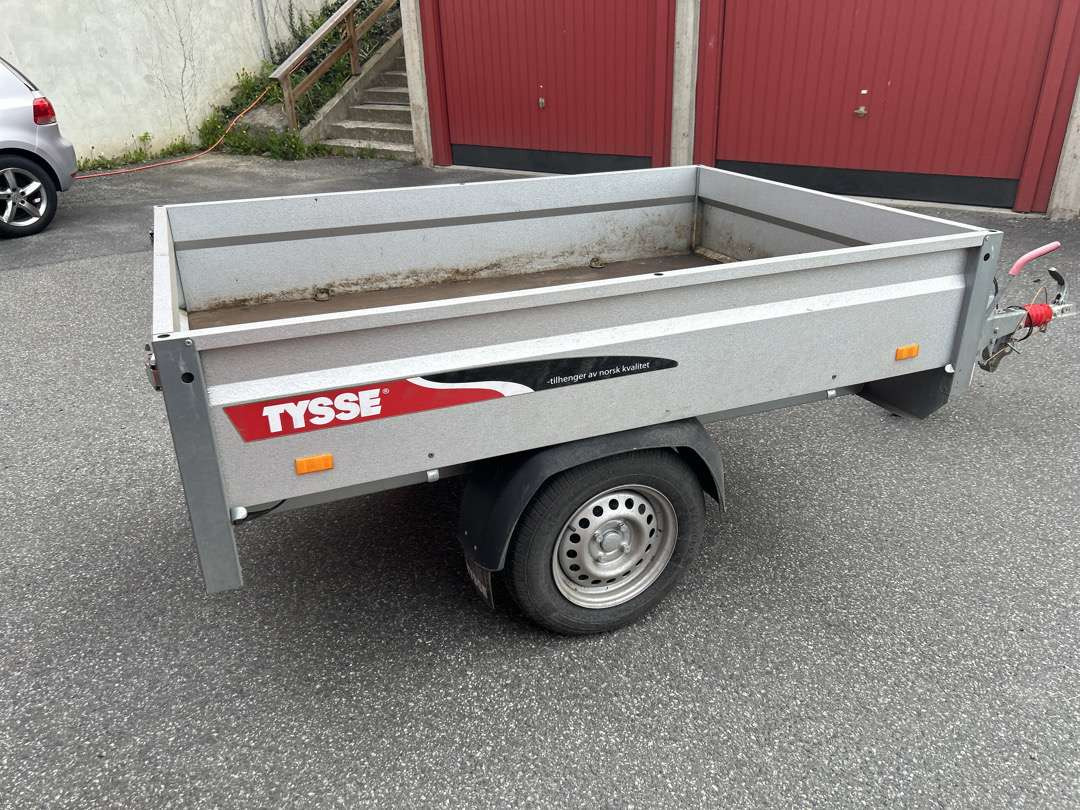 2020 Tilhenger TYSSE TYSSE (Som ny) - Remolque de coche: foto 3 2020 Tilhenger TYSSE TYSSE (Som ny) - Remolque de coche: foto 3