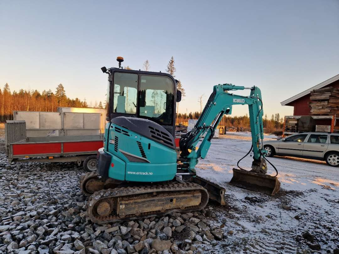 2023 Kobelco SK28SR-6 Minigraver – Nesten ny med kun 563 timer! - Excavadora: foto 1 2023 Kobelco SK28SR-6 Minigraver – Nesten ny med kun 563 timer! - Excavadora: foto 1