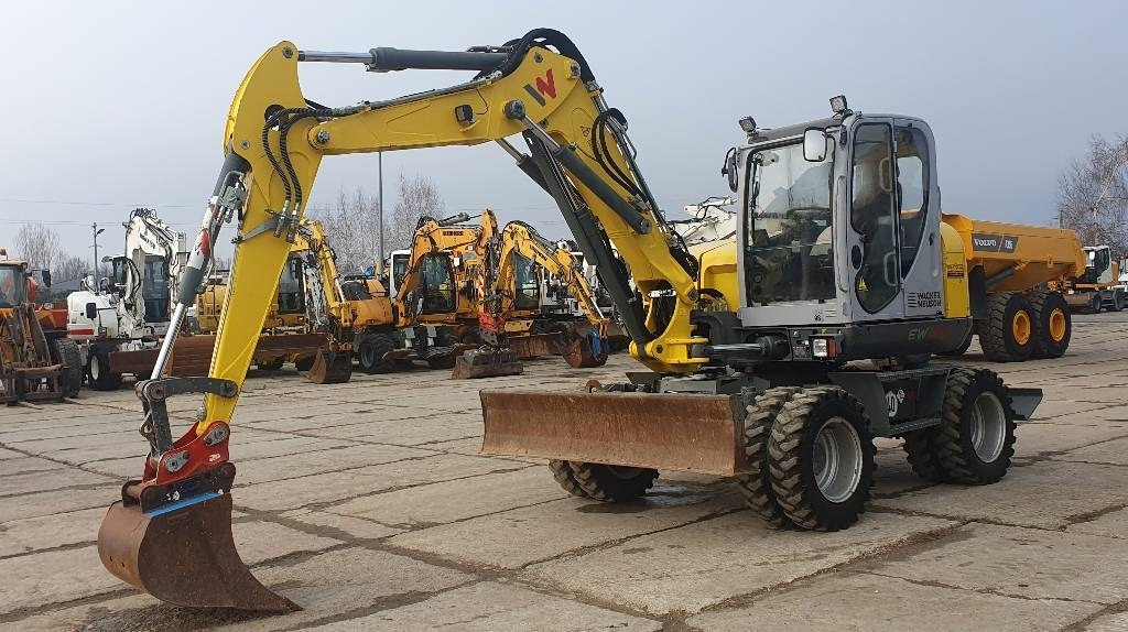 Wacker EW100 - Excavadora de ruedas: foto 1 Wacker EW100 - Excavadora de ruedas: foto 1