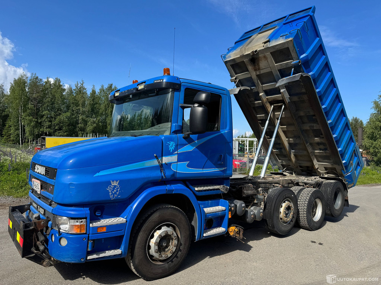 Scania T420 8x2, 2005, Viitasaari - Camión: foto 1 Scania T420 8x2, 2005, Viitasaari - Camión: foto 1