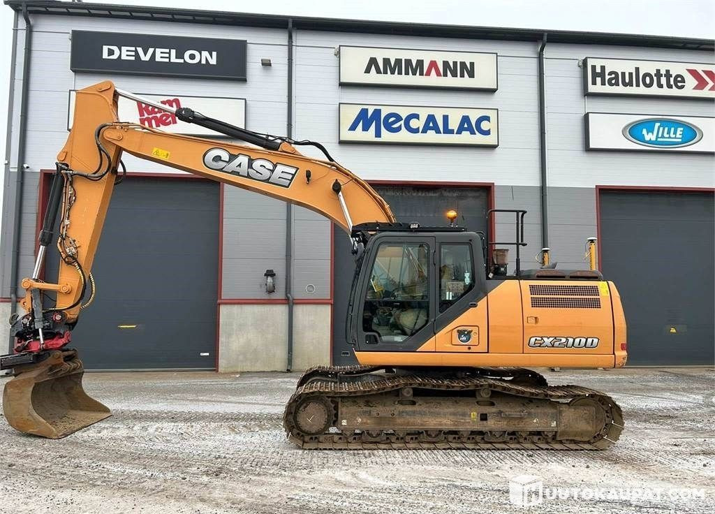 Case CX210D, 2016, 11,200 h Excavator, Lempäälä - Excavadora de cadenas: foto 1 Case CX210D, 2016, 11,200 h Excavator, Lempäälä - Excavadora de cadenas: foto 1
