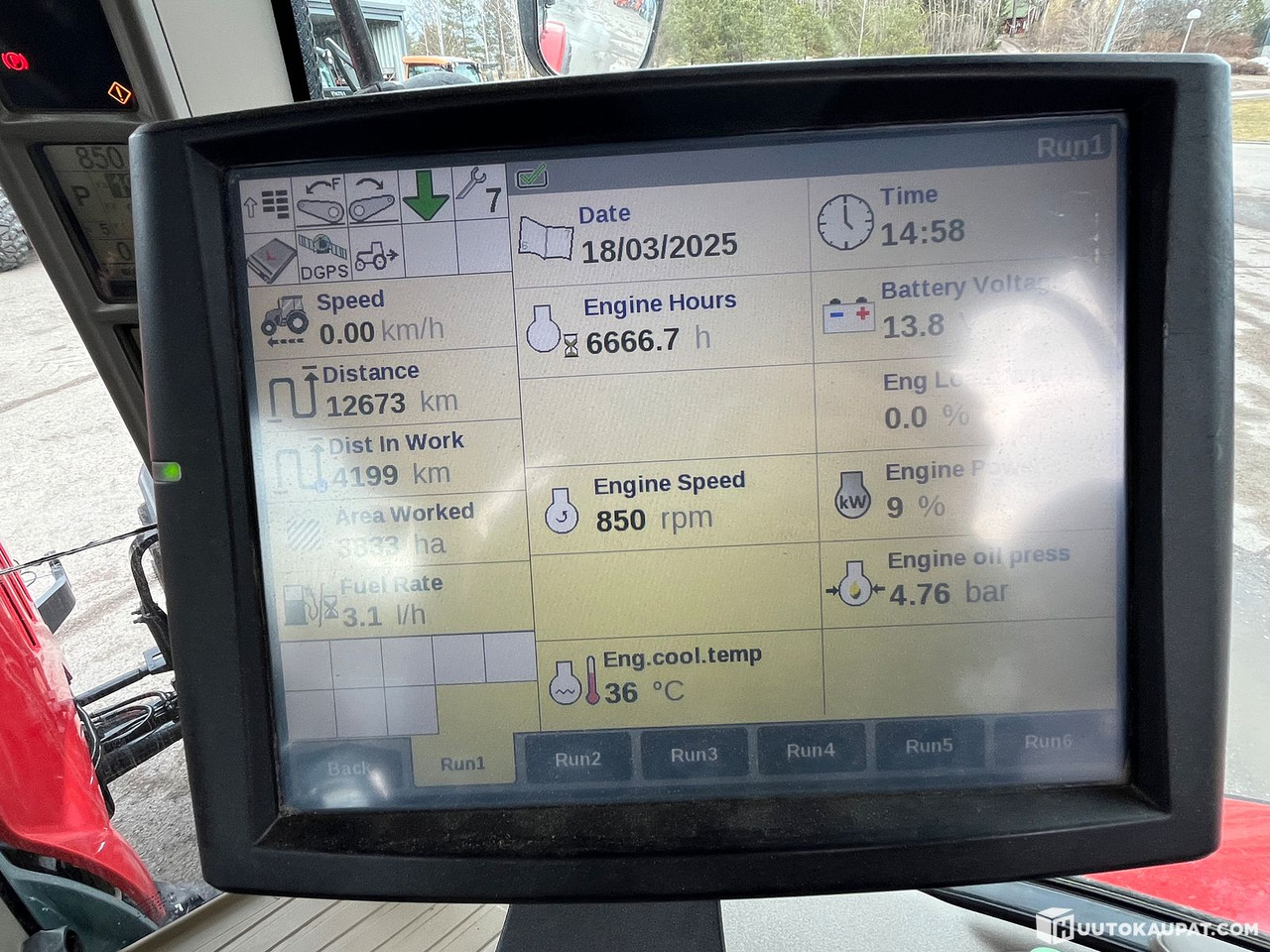 Tractor Case IH Puma 160, tractor with front linkage, 6,581 h, 2014, Espoo: foto 40