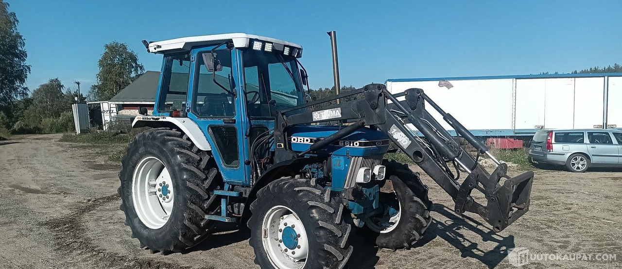 Ford 6610 MK II Turbo + Trima 1420, 1988, Diesel, 6 700 h, Leppävirta - Tractor: foto 2 Ford 6610 MK II Turbo + Trima 1420, 1988, Diesel, 6 700 h, Leppävirta - Tractor: foto 2