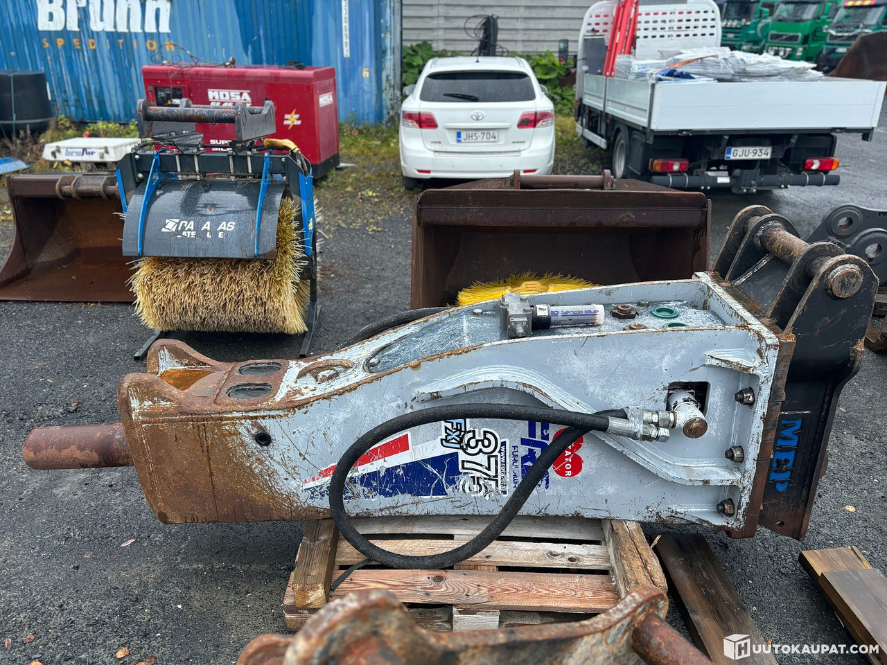 Furukawa 375 FXJ + NTP30 MEP coupler. Hydraulic breaker. 2015, Tornio - Martillo hidráulico: foto 1 Furukawa 375 FXJ + NTP30 MEP coupler. Hydraulic breaker. 2015, Tornio - Martillo hidráulico: foto 1