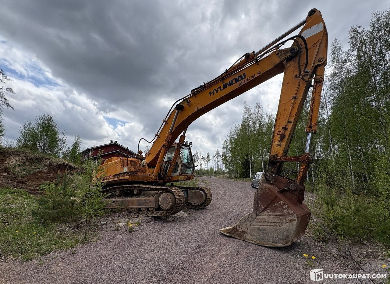 Hyundai Robex 420 LC, crawler excavator, 1995, Mäntsälä - Excavadora de cadenas: foto 2 Hyundai Robex 420 LC, crawler excavator, 1995, Mäntsälä - Excavadora de cadenas: foto 2