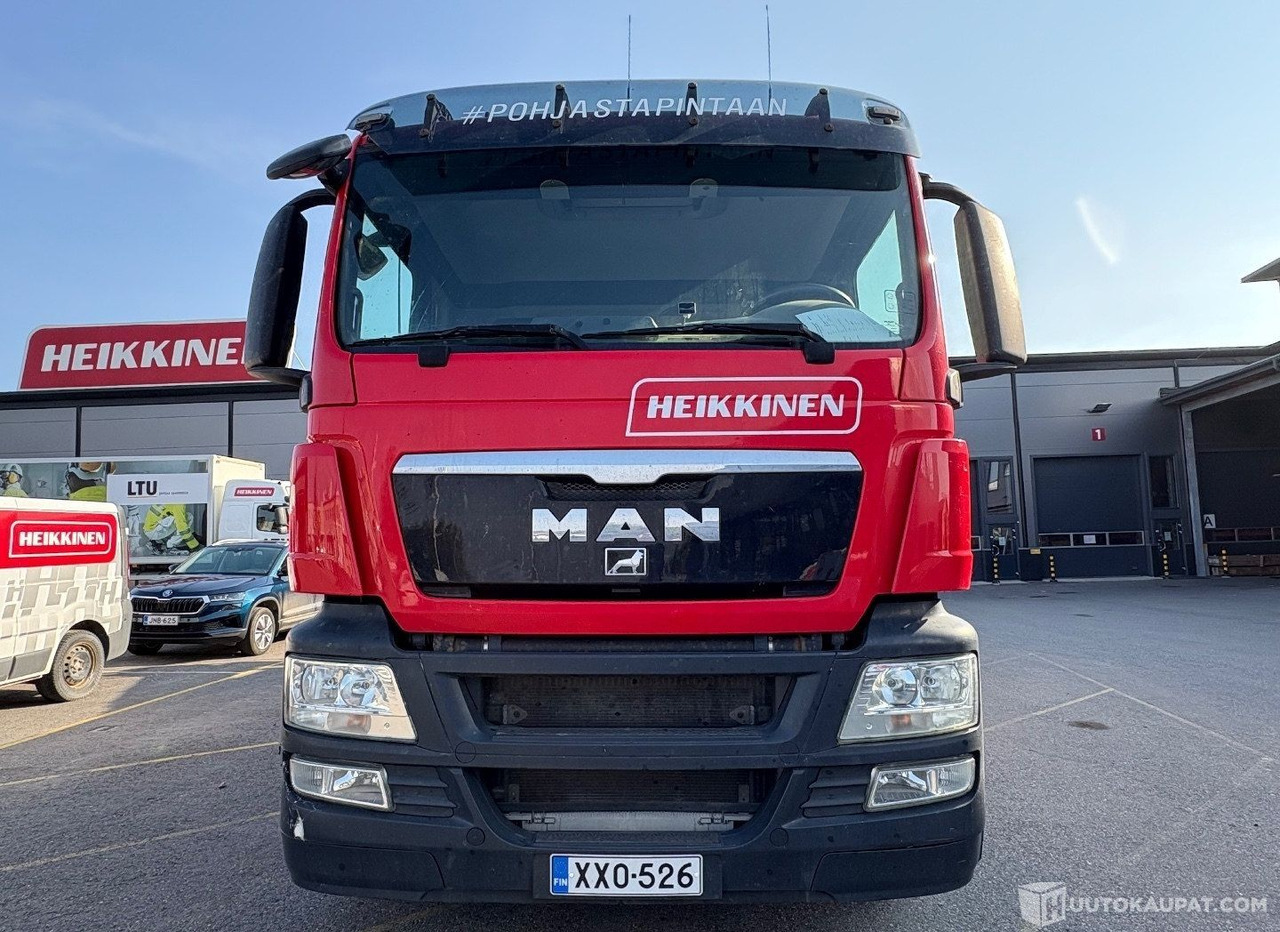 MAN TGS 26.440, 6x2, avolavakuorma-auto 6500mm HIAB 166 Pro nosturilla, 2012, Vantaa - Camión caja abierta, Camión grúa: foto 2 MAN TGS 26.440, 6x2, avolavakuorma-auto 6500mm HIAB 166 Pro nosturilla, 2012, Vantaa - Camión caja abierta, Camión grúa: foto 2