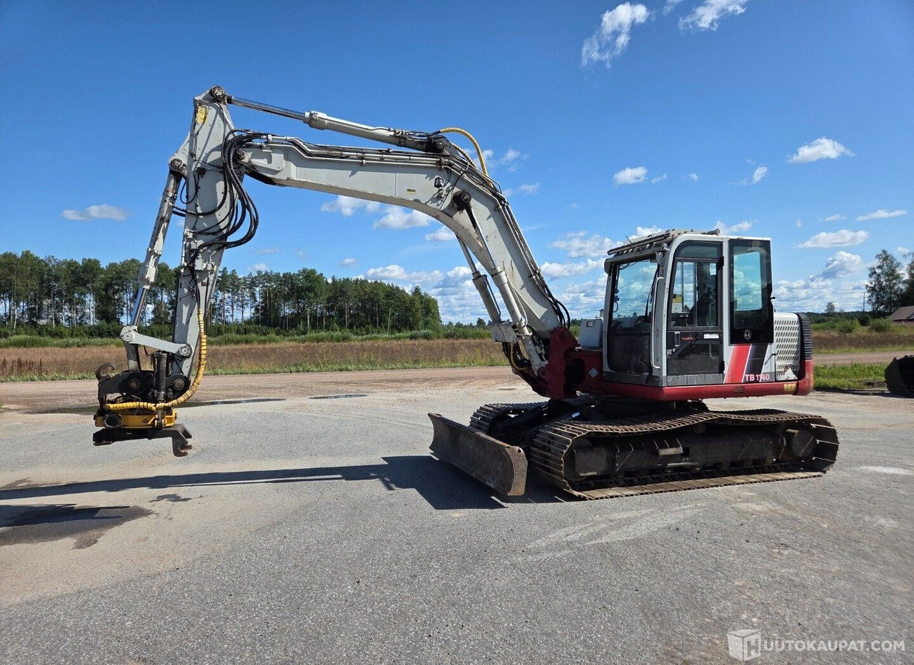 Takeuchi TB1140, 2008, Diesel, 11 390 h Kaivinkone, Honkajoki - Maquinaria de construcción: foto 1 Takeuchi TB1140, 2008, Diesel, 11 390 h Kaivinkone, Honkajoki - Maquinaria de construcción: foto 1