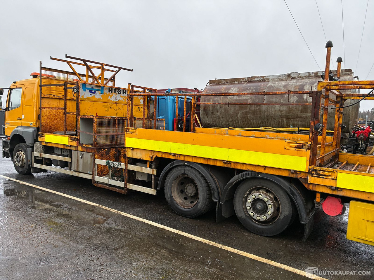 Mercedes-Benz Atego, 2003, Ylöjärvi - Camión caja abierta: foto 5 Mercedes-Benz Atego, 2003, Ylöjärvi - Camión caja abierta: foto 5