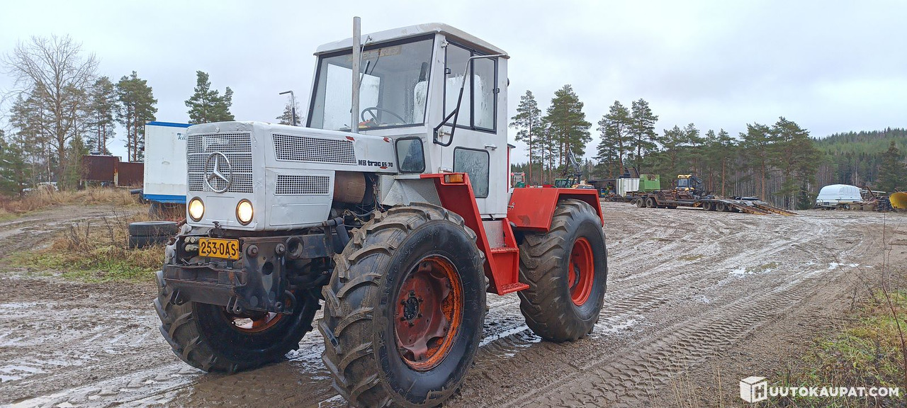 Mercedes-Benz Trac 65-70, 1976 tractor, Leppävirta - Tractor: foto 1 Mercedes-Benz Trac 65-70, 1976 tractor, Leppävirta - Tractor: foto 1