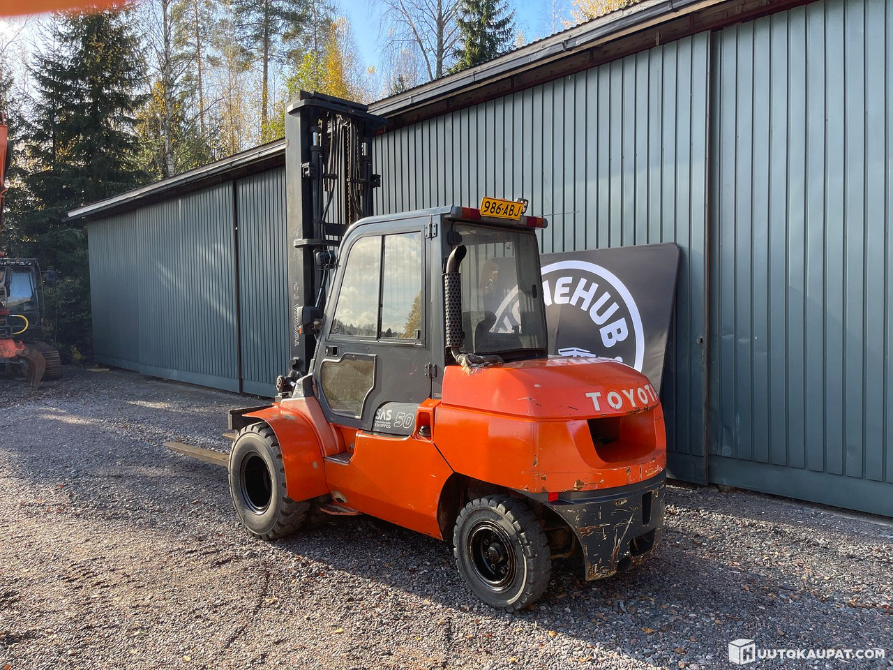 Toyota 42-7 FD A 50 forklift, 2011, Lohja - Carretilla elevadora diésel: foto 3 Toyota 42-7 FD A 50 forklift, 2011, Lohja - Carretilla elevadora diésel: foto 3