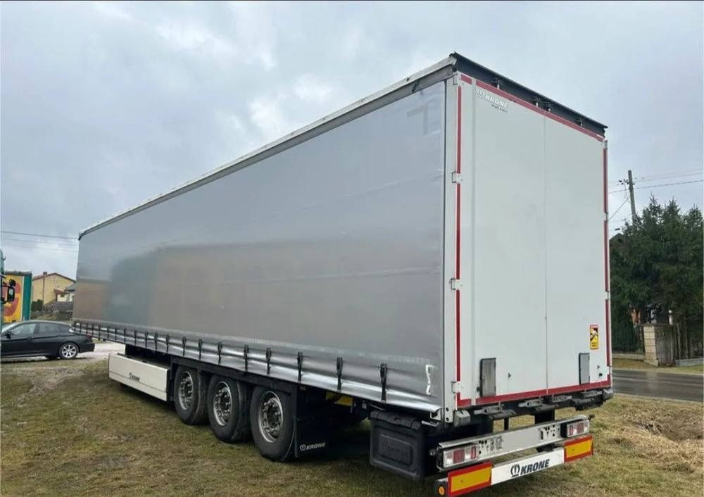 Krone STANDARD 2021 podnoszona oś OPONY 70% / STAN BARDZO DOBRY / OD PIERWSZEGO WŁAŚCICIELA / PALECIARA / TOP / sprowadzona z Niemiec !! - Semirremolque lona: foto 3 Krone STANDARD 2021 podnoszona oś OPONY 70% / STAN BARDZO DOBRY / OD PIERWSZEGO WŁAŚCICIELA / PALECIARA / TOP / sprowadzona z Niemiec !! - Semirremolque lona: foto 3