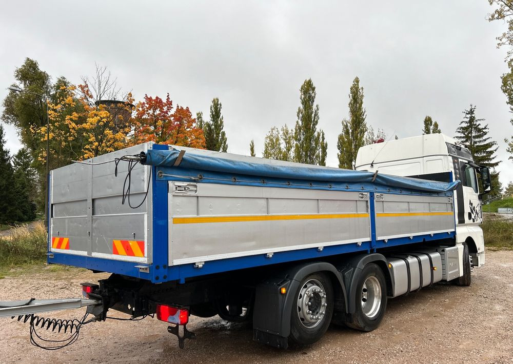 MAN TGX Tandem 1m burty TOP KOMPLET / ALUFELGI / zarejestrowany gotowy do pracy / przyczepa 18t / FULL OPCJA / 26.420 26.460 26.500 26.400 26.440 26.480 26.510 460 500 - Camión caja abierta: foto 3 MAN TGX Tandem 1m burty TOP KOMPLET / ALUFELGI / zarejestrowany gotowy do pracy / przyczepa 18t / FULL OPCJA / 26.420 26.460 26.500 26.400 26.440 26.480 26.510 460 500 - Camión caja abierta: foto 3