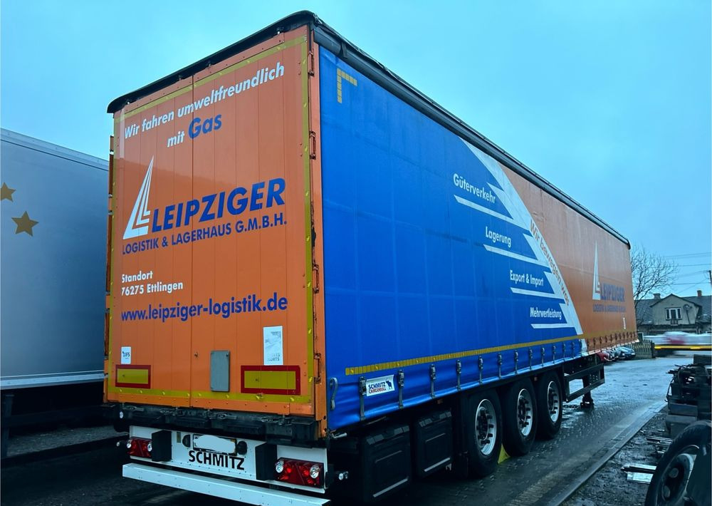 Schmitz Cargobull STANDARD 2019 z Niemiec TOP STAN, od pierwszego właściciela / ładne opony - Semirremolque lona: foto 1 Schmitz Cargobull STANDARD 2019 z Niemiec TOP STAN, od pierwszego właściciela / ładne opony - Semirremolque lona: foto 1