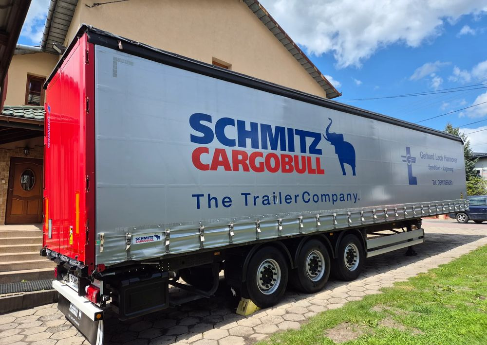Semirremolque lona Schmitz Cargobull STANDARD BURTY BURTO FIRANKA BURTOFIRANKA BURTO-FIRANKA BURTO FIRANA 2020 z Niemiec TOP STAN, od pierwszego właściciela / ładne opony: foto 1