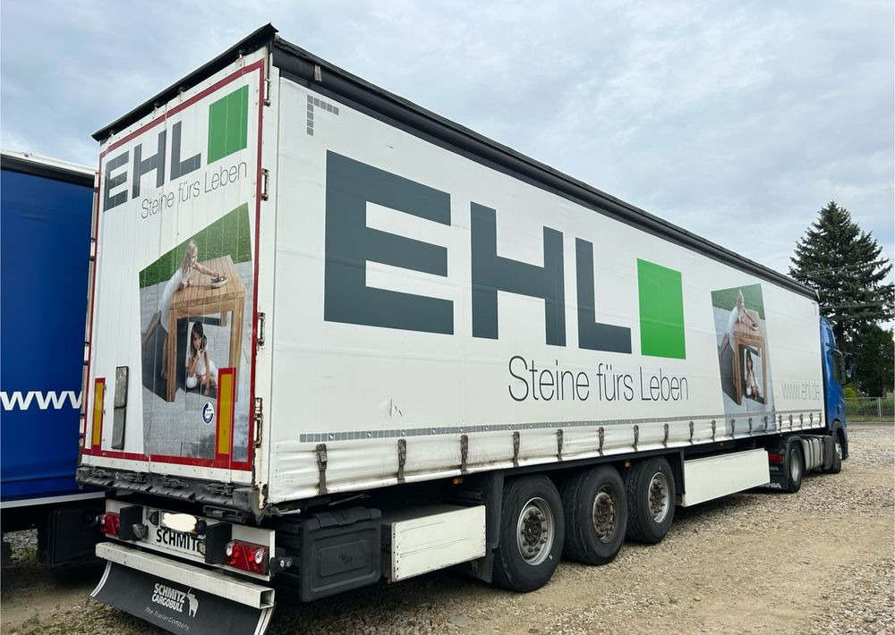 Schmitz Cargobull Standard 2016 z Niemiec / OŚ PODNOSZONA / ładne opony / od pierwszego właściciela / PALECIARA / OKAZJA - Semirremolque lona: foto 2 Schmitz Cargobull Standard 2016 z Niemiec / OŚ PODNOSZONA / ładne opony / od pierwszego właściciela / PALECIARA / OKAZJA - Semirremolque lona: foto 2