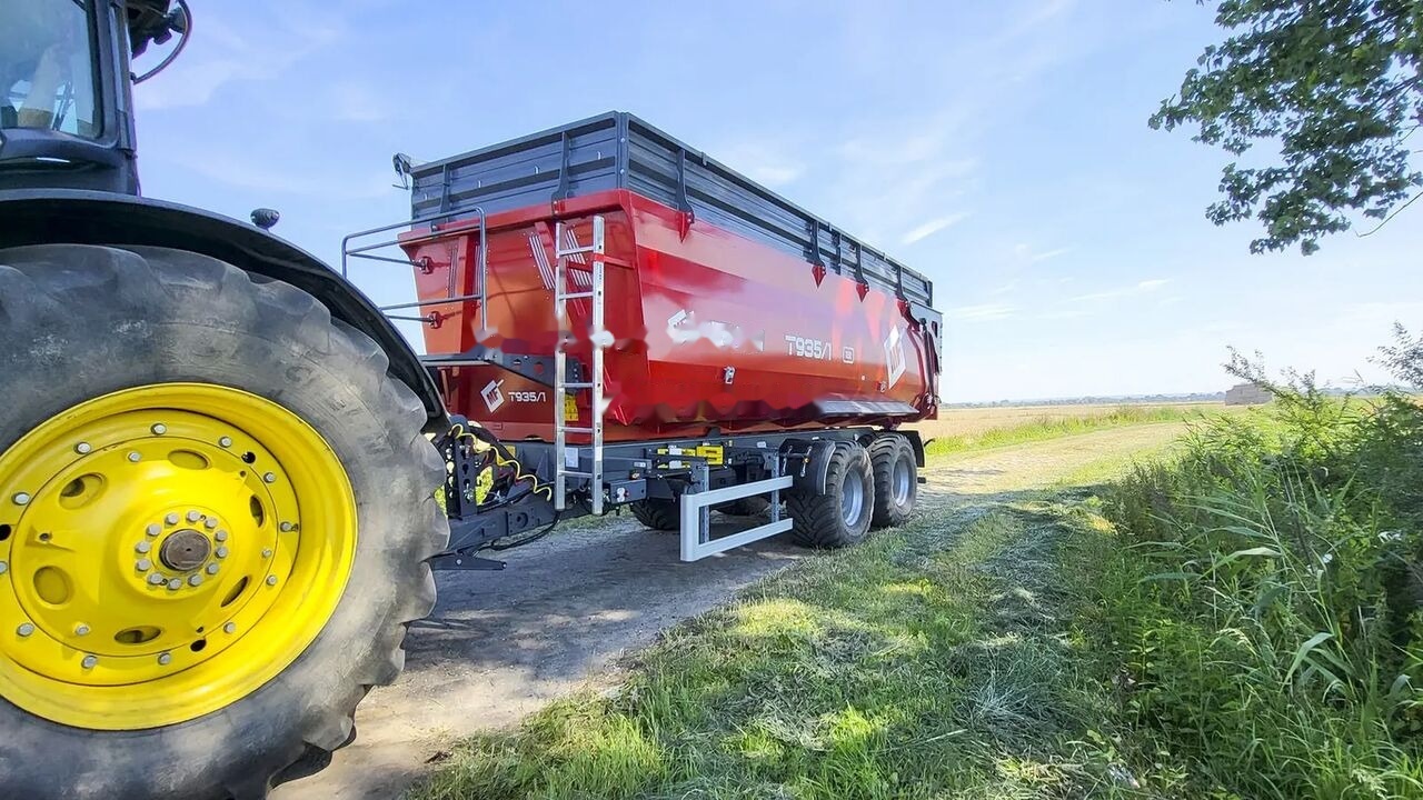 Metal-Fach Przyczepa skorupowa tandem T935/2 – 16t - Remolque agrícola: foto 4 Metal-Fach Przyczepa skorupowa tandem T935/2 – 16t - Remolque agrícola: foto 4