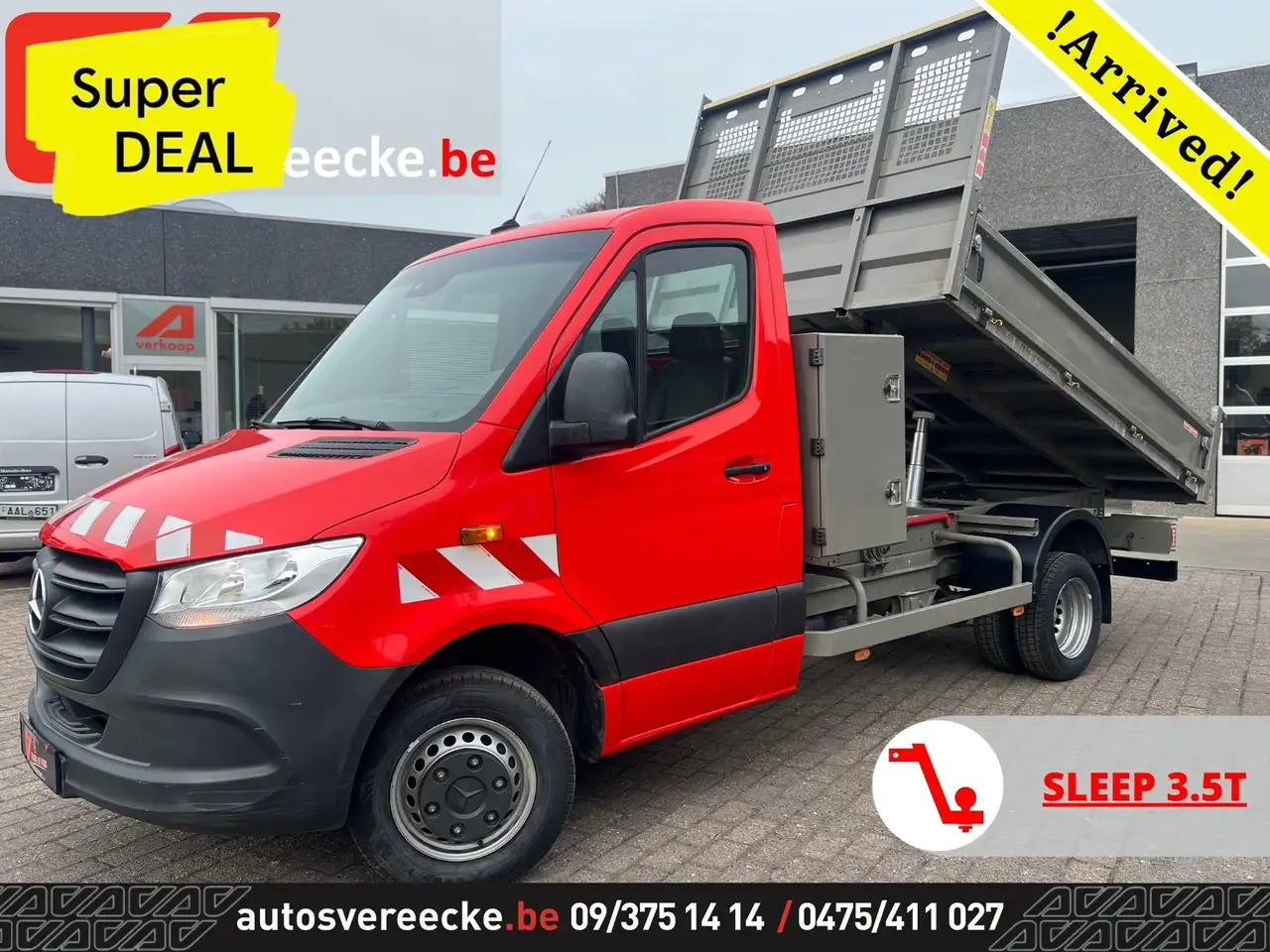 Mercedes-Benz Sprinter 514 KOFFER-KIPPER (25.950€ex)MTM 7.000kg - Furgoneta basculante: foto 1 Mercedes-Benz Sprinter 514 KOFFER-KIPPER (25.950€ex)MTM 7.000kg - Furgoneta basculante: foto 1