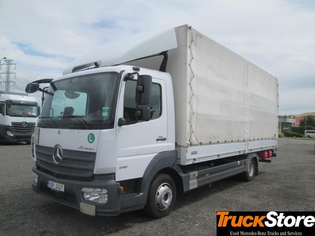 Mercedes-Benz Atego 818 L - Furgoneta caja abierta: foto 1 Mercedes-Benz Atego 818 L - Furgoneta caja abierta: foto 1