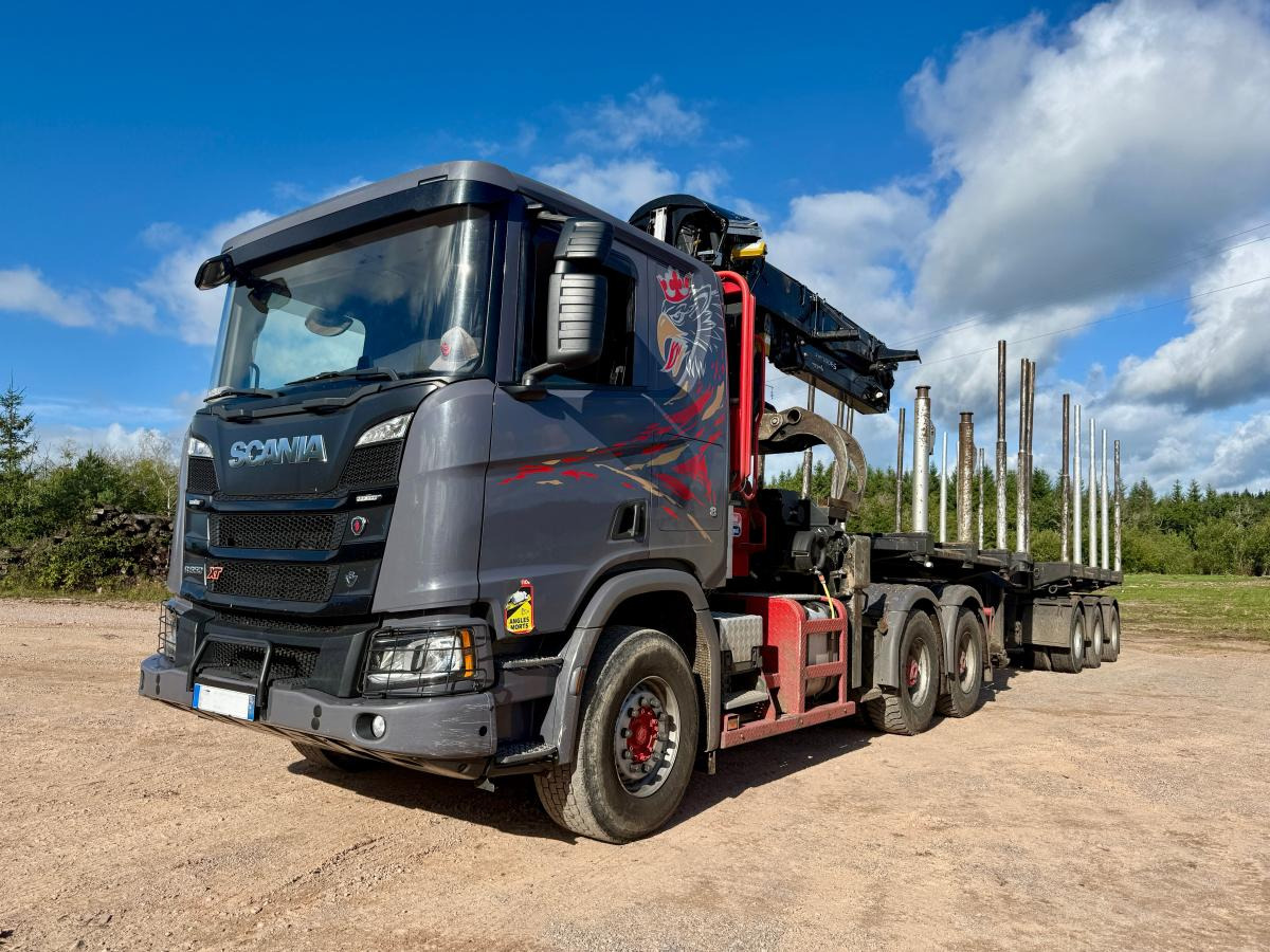 Scania R 650 A6x4HA V8 GRUE PALFINGER EPSILON S300L98 HPLS - Cabeza tractora: foto 3 Scania R 650 A6x4HA V8 GRUE PALFINGER EPSILON S300L98 HPLS - Cabeza tractora: foto 3