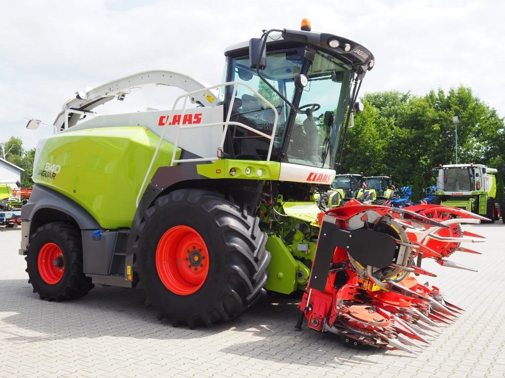 Claas Jaguar 840 + Kemper 345 Plus - Cosechadora de forraje: foto 4 Claas Jaguar 840 + Kemper 345 Plus - Cosechadora de forraje: foto 4