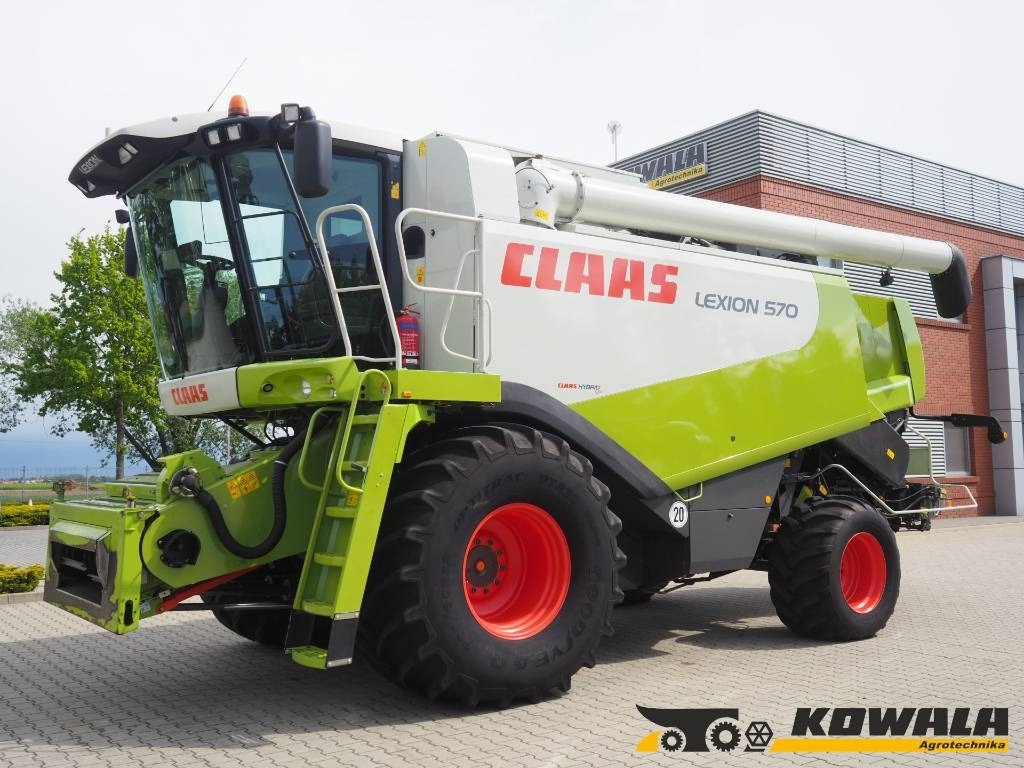 Claas Lexion 570 4WD + V750 - Cosechadora de granos: foto 1 Claas Lexion 570 4WD + V750 - Cosechadora de granos: foto 1