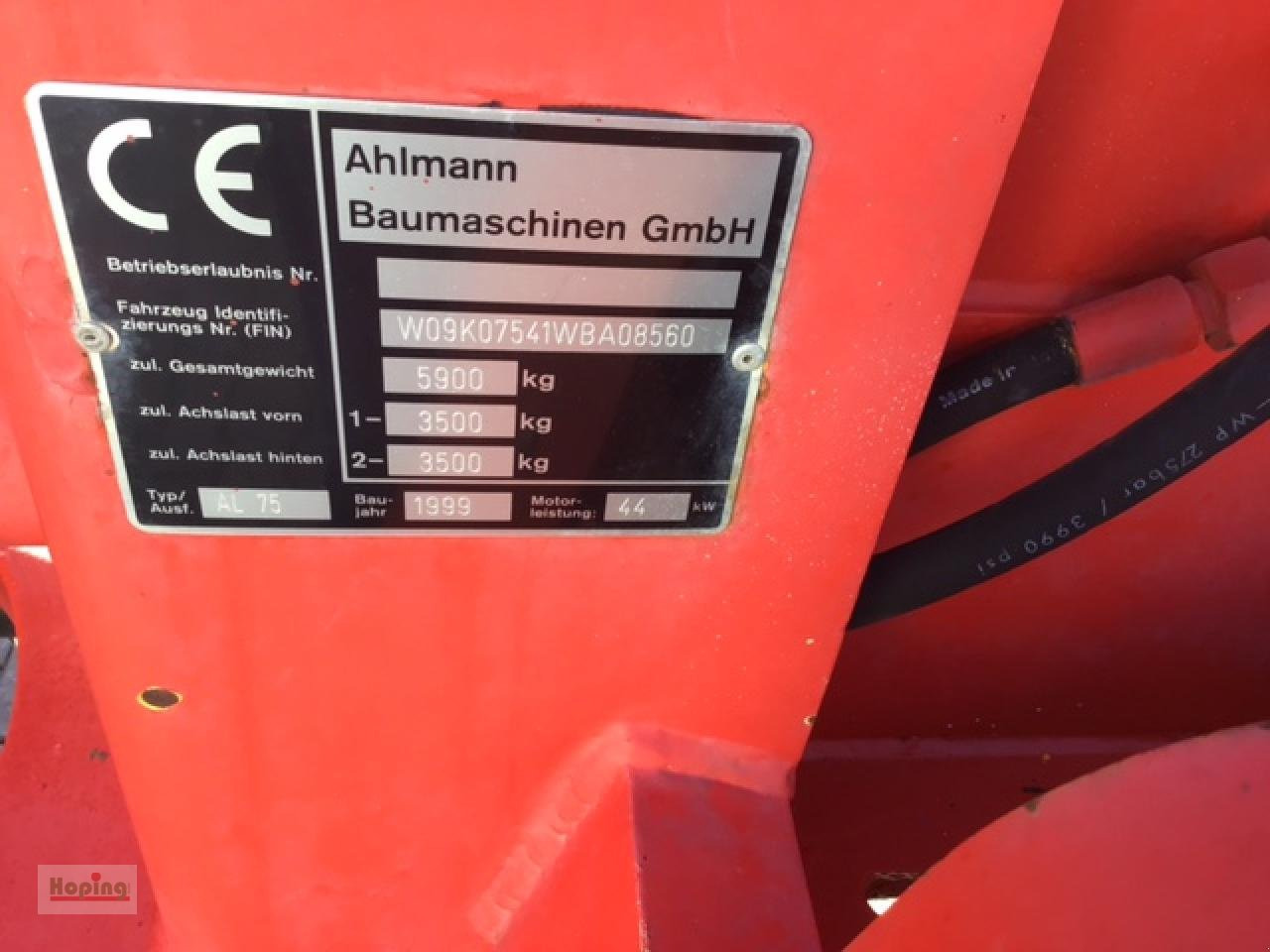 Leasing para Ahlmann AL75 Ahlmann AL75: foto 14