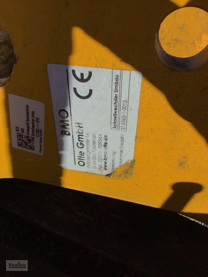 JCB Schnellwechsler Umba - Acoplamiento rápido para Manipulador telescópico: foto 4 JCB Schnellwechsler Umba - Acoplamiento rápido para Manipulador telescópico: foto 4