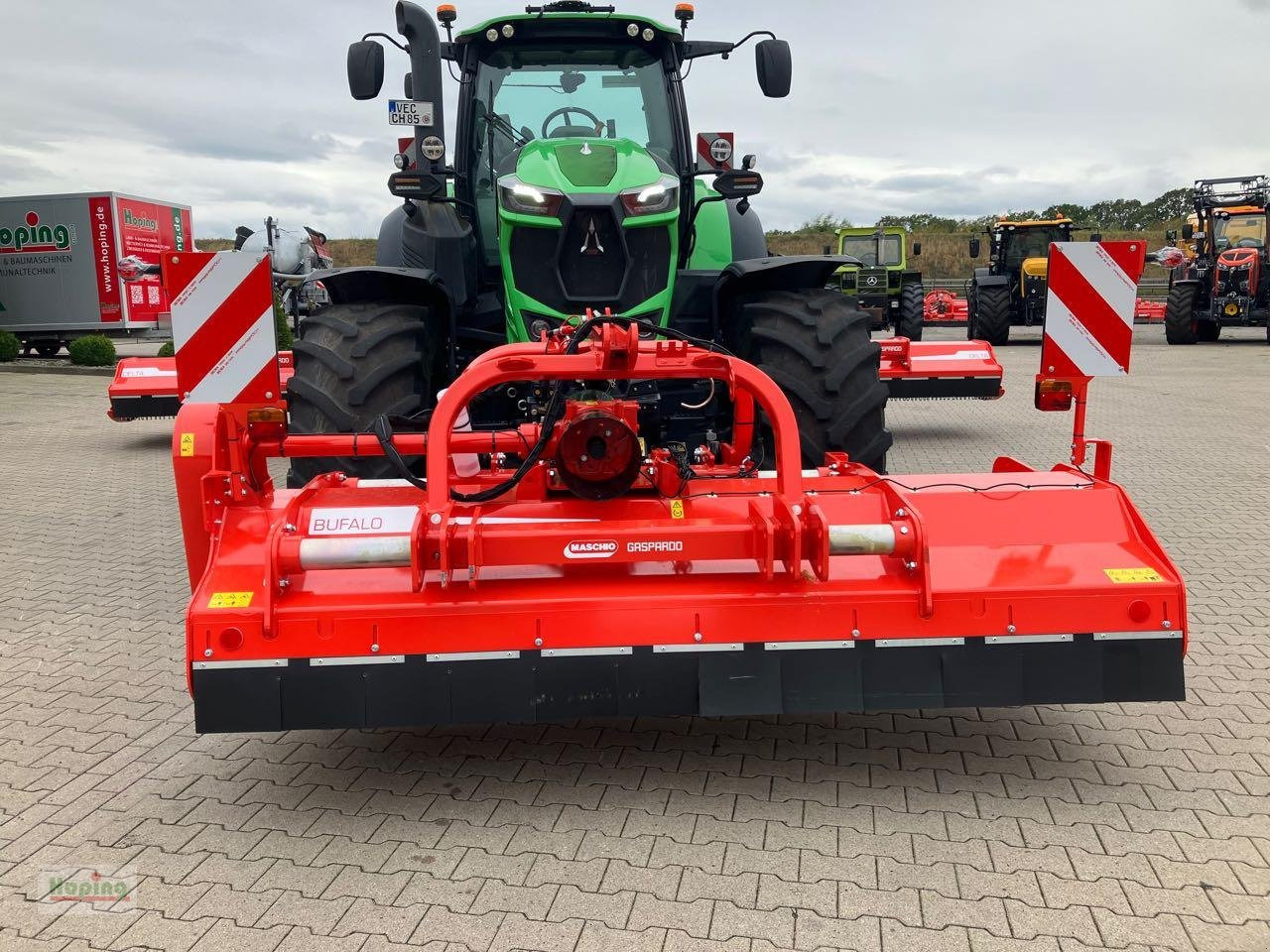 Maschio Butterfly-Mulcher Delta 830 und Front-Mulcher Bufalo 280 - Desbrozadora de martillos/ Trituradora: foto 3 Maschio Butterfly-Mulcher Delta 830 und Front-Mulcher Bufalo 280 - Desbrozadora de martillos/ Trituradora: foto 3