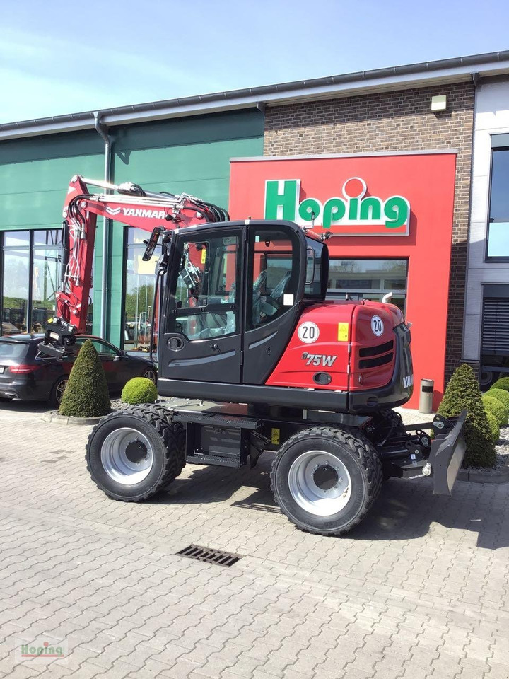 Yanmar B75W - Excavadora de ruedas: foto 2 Yanmar B75W - Excavadora de ruedas: foto 2
