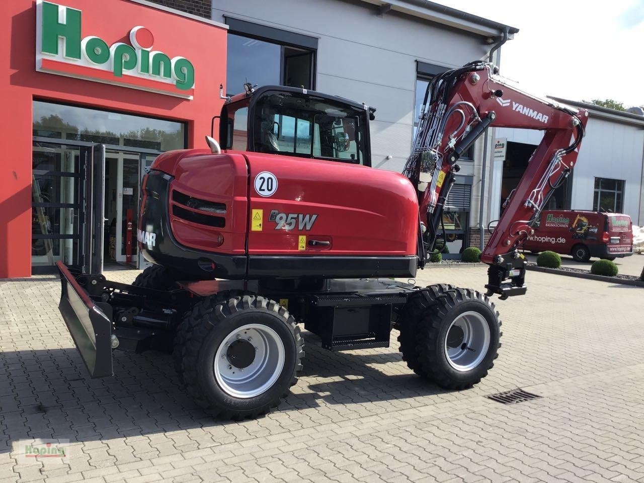 Yanmar B95W/5 - Miniexcavadora: foto 2 Yanmar B95W/5 - Miniexcavadora: foto 2