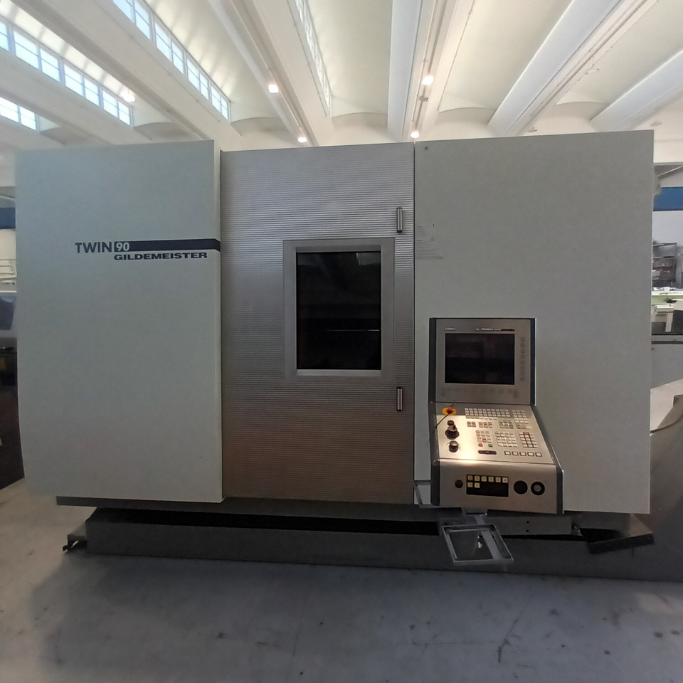 Tornio Cnc a due torrette Gildemeister TWIN 90 - Torno de metal: foto 1 Tornio Cnc a due torrette Gildemeister TWIN 90 - Torno de metal: foto 1