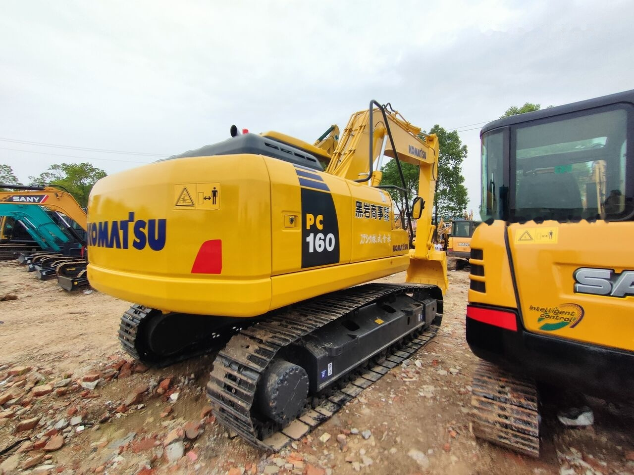 Komatsu PC160LC-7 - Excavadora de cadenas: foto 4 Komatsu PC160LC-7 - Excavadora de cadenas: foto 4