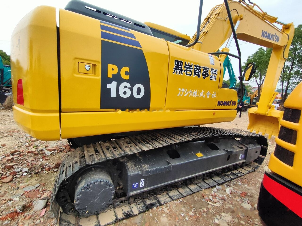 Komatsu PC160LC-7 - Excavadora de cadenas: foto 3 Komatsu PC160LC-7 - Excavadora de cadenas: foto 3