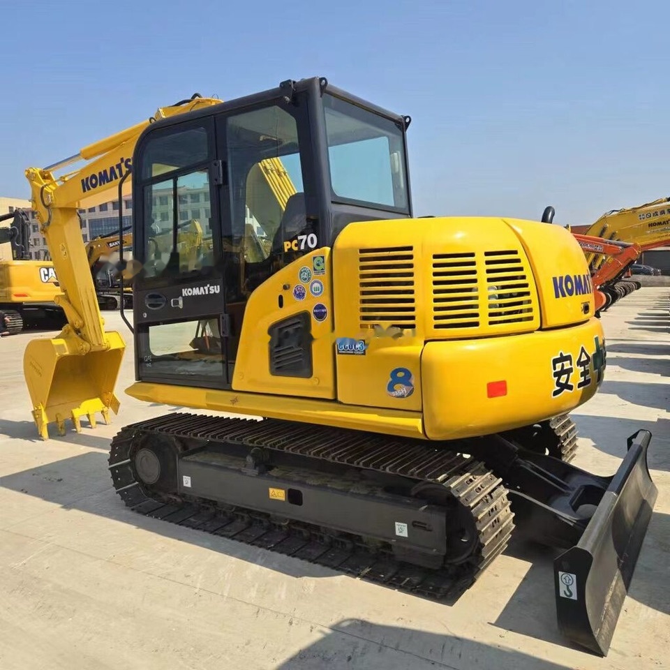 Komatsu PC70-8 - Excavadora de cadenas: foto 4 Komatsu PC70-8 - Excavadora de cadenas: foto 4