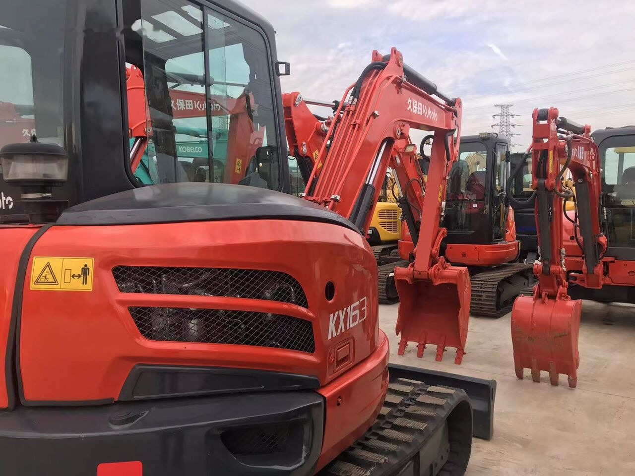 Miniexcavadora Kubota KX163: foto 6
