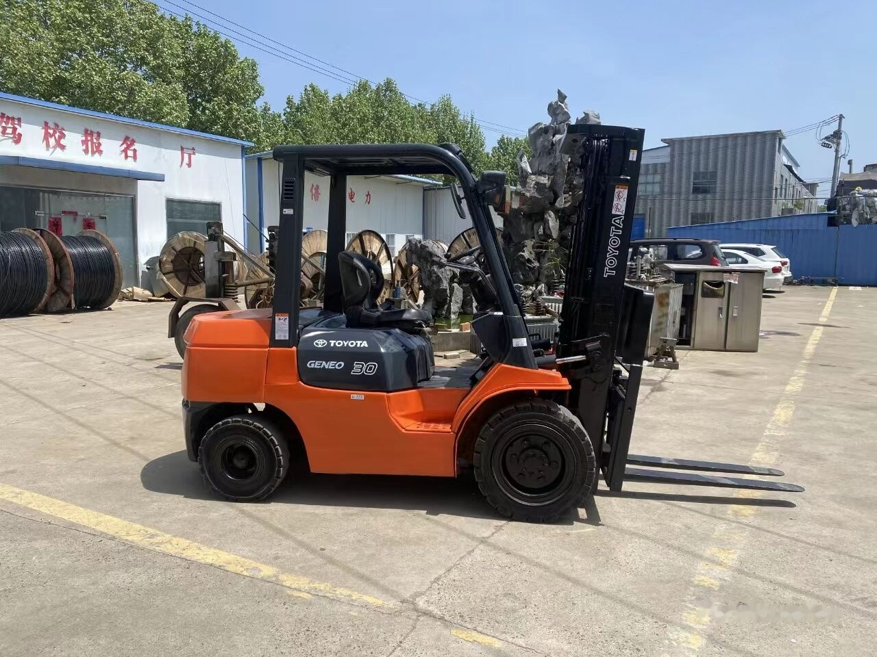 Toyota FD30 - Carretilla elevadora diésel: foto 5 Toyota FD30 - Carretilla elevadora diésel: foto 5