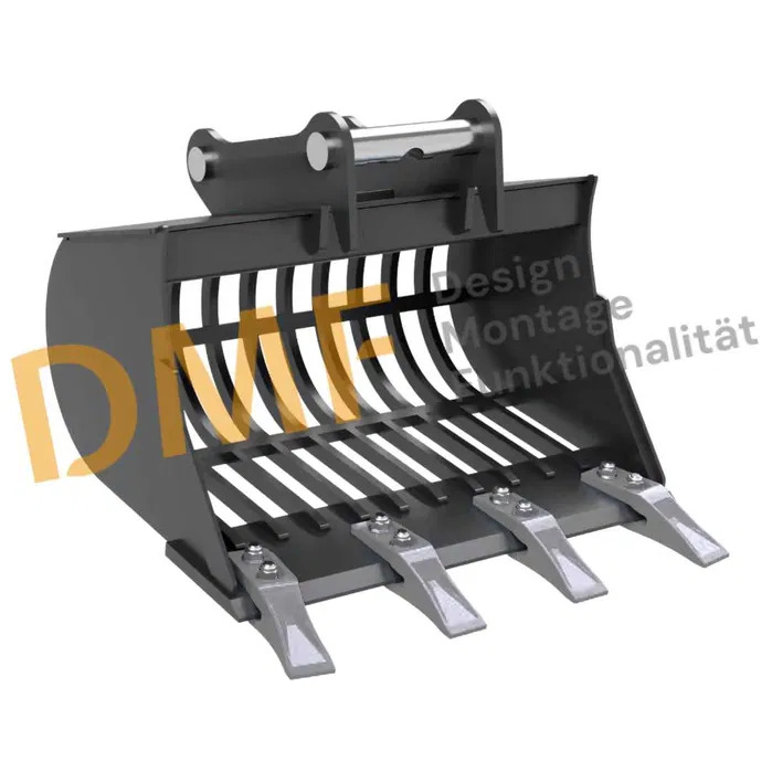 Sieblöffel für Minibagger (2–3 Tonnen) - Cazo para Excavadora: foto 5 Sieblöffel für Minibagger (2–3 Tonnen) - Cazo para Excavadora: foto 5