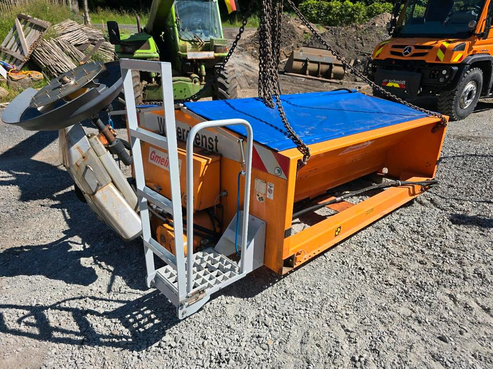 Gmeiner Yeti 1800w Salzstreuer Streuautomat Salzsilo Aufbau für Unimog UGE UGN 405/10 405/12 U318 U 318 423 323 327 427 429 Schmidt Winterdienst - Esparcidor de sal: foto 5 Gmeiner Yeti 1800w Salzstreuer Streuautomat Salzsilo Aufbau für Unimog UGE UGN 405/10 405/12 U318 U 318 423 323 327 427 429 Schmidt Winterdienst - Esparcidor de sal: foto 5