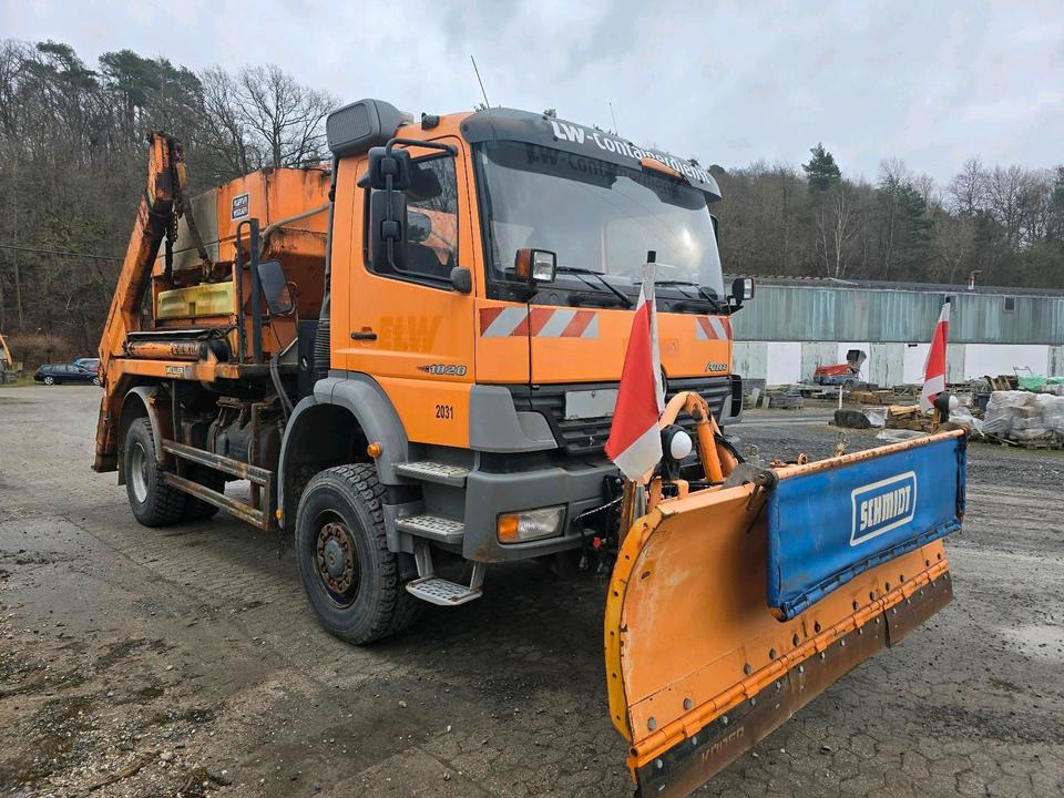 Mercedes-Benz Allrad Atego 1828 AK Absetzkipper Meiller Schmidt Schneepflug Küpper-Weisser Salzstreuer Allrad - Máquina quitanieve: foto 4 Mercedes-Benz Allrad Atego 1828 AK Absetzkipper Meiller Schmidt Schneepflug Küpper-Weisser Salzstreuer Allrad - Máquina quitanieve: foto 4