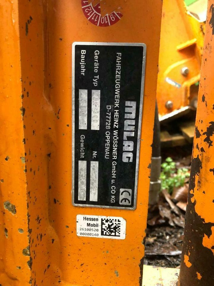 Mulag MRK 300 Randstreifenmäher Böschungsmulcher Mähausleger MKM - Desbrozadora lateral: foto 5 Mulag MRK 300 Randstreifenmäher Böschungsmulcher Mähausleger MKM - Desbrozadora lateral: foto 5