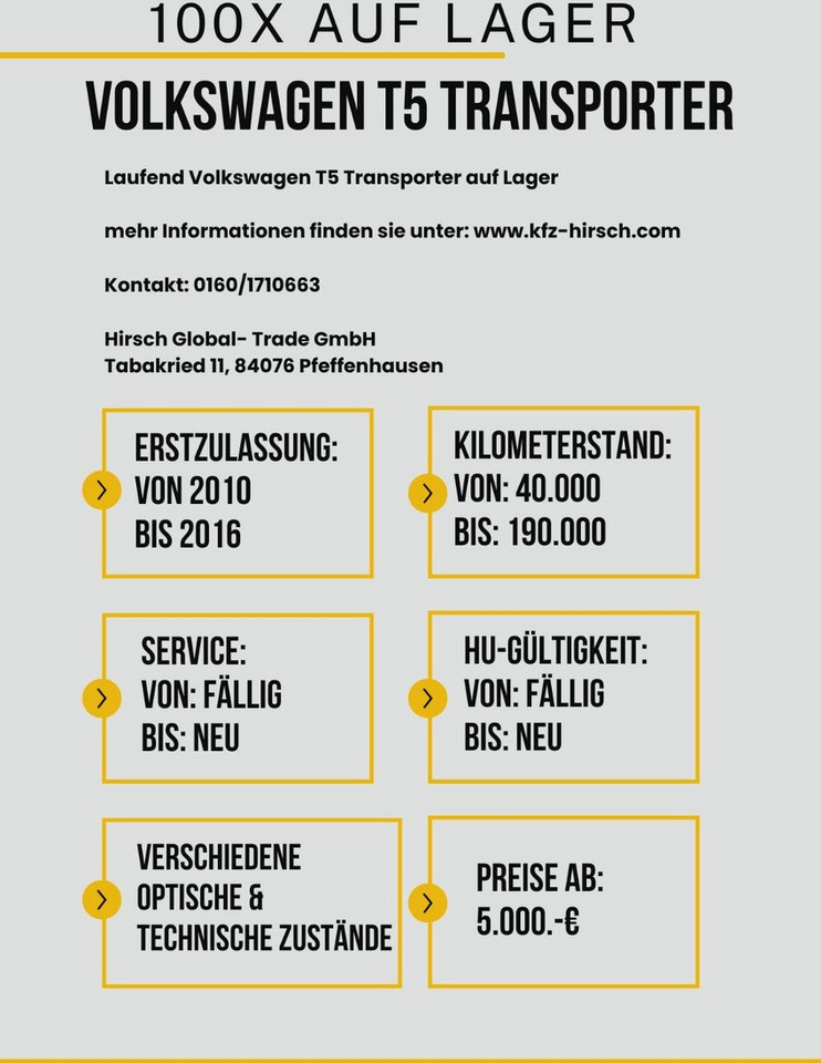 Volkswagen T5 Transporter 2.0TDI EU5*2xSchiebetüre*1.Hand* - Furgoneta: foto 3 Volkswagen T5 Transporter 2.0TDI EU5*2xSchiebetüre*1.Hand* - Furgoneta: foto 3