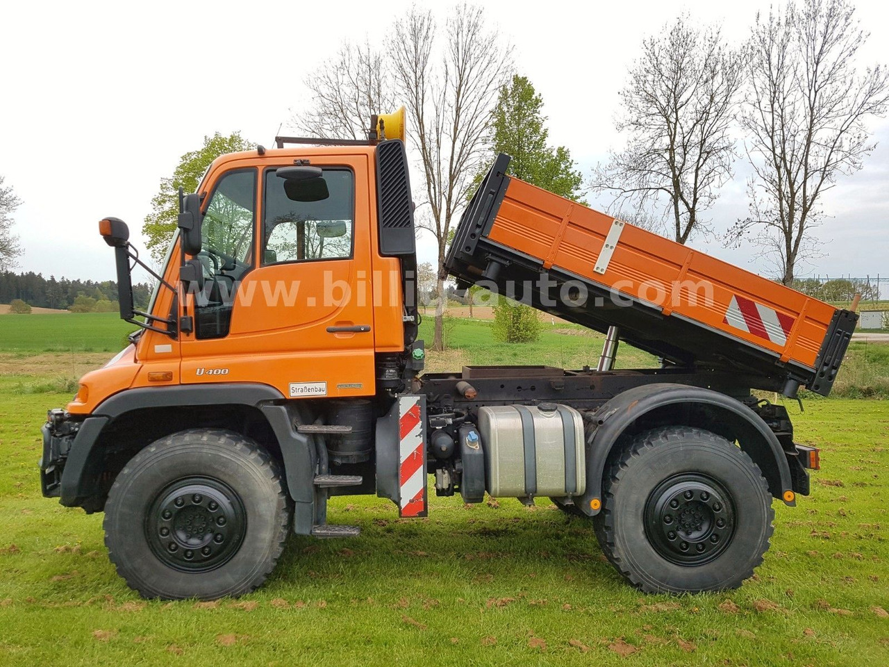 Unimog U400 405/12*HYDROSTAT*VARIOPILOT*Euro4*Kipper - Camión volquete: foto 1 Unimog U400 405/12*HYDROSTAT*VARIOPILOT*Euro4*Kipper - Camión volquete: foto 1