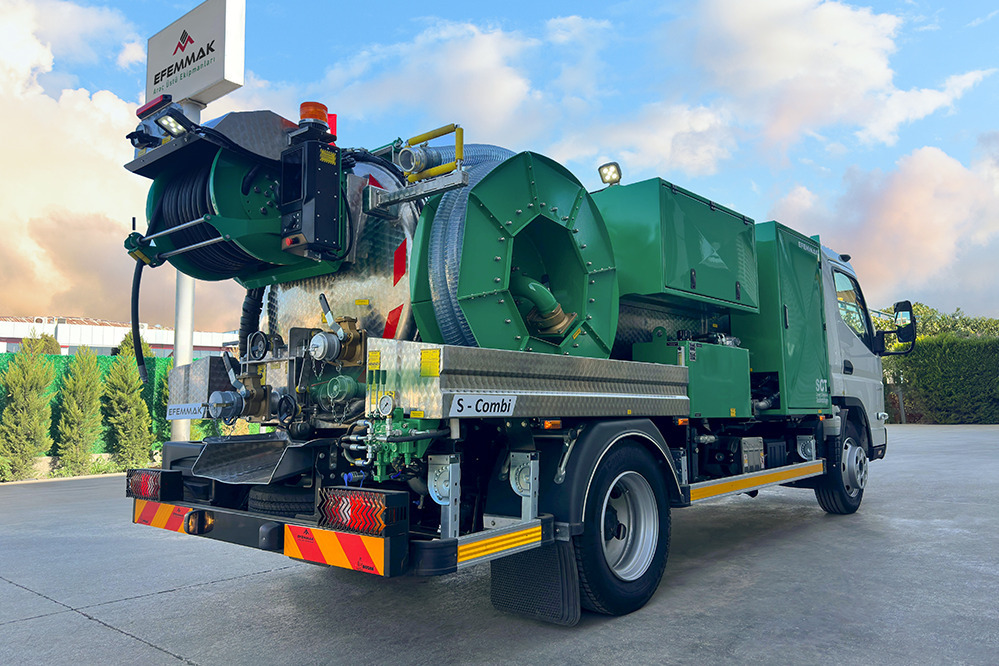 EFEMMAK S-Combi Combined Sewer Jetting And Vacuum Vehicle - Limpieza de alcantarillado: foto 5 EFEMMAK S-Combi Combined Sewer Jetting And Vacuum Vehicle - Limpieza de alcantarillado: foto 5