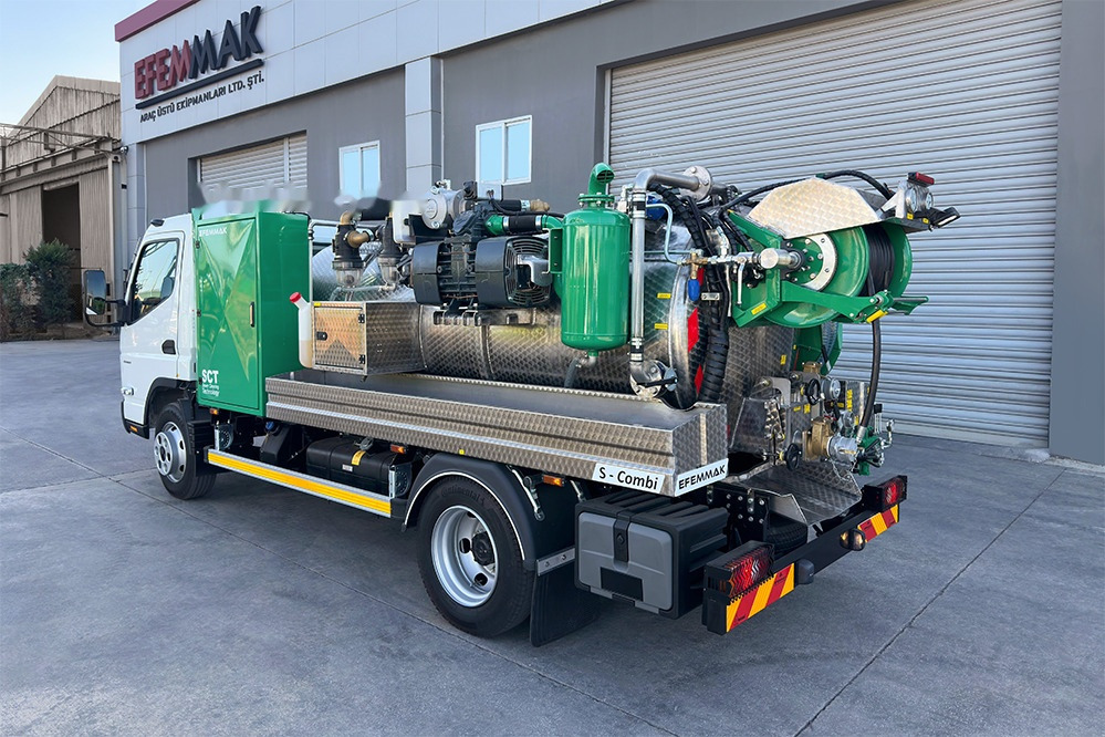 EFEMMAK S-Combi Combined Sewer Jetting And Vacuum Vehicle - Limpieza de alcantarillado: foto 3 EFEMMAK S-Combi Combined Sewer Jetting And Vacuum Vehicle - Limpieza de alcantarillado: foto 3
