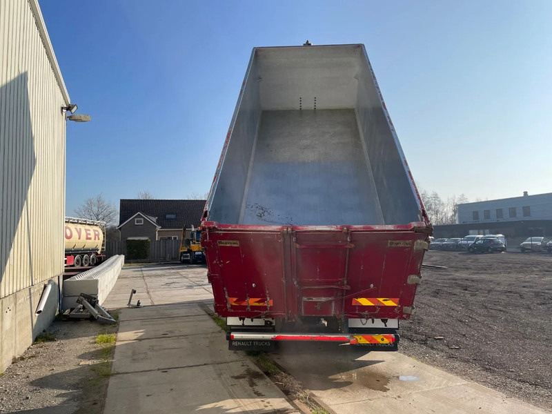 Camión volquete Renault T / 6x2 VOLLEDIG LUCHTGEVEERD / ALU VELGEN / HANDGESCHAKELD / LOW KM / ALU KIPPER 22.5 M3: foto 11