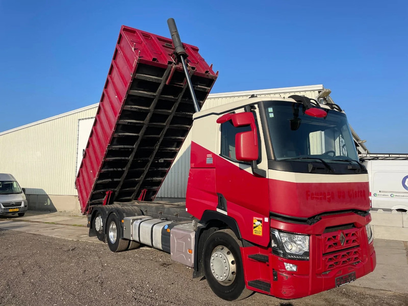 Renault T / 6x2 VOLLEDIG LUCHTGEVEERD / ALU VELGEN / HANDGESCHAKELD / LOW KM / ALU KIPPER 22.5 M3 - Camión volquete: foto 1 Renault T / 6x2 VOLLEDIG LUCHTGEVEERD / ALU VELGEN / HANDGESCHAKELD / LOW KM / ALU KIPPER 22.5 M3 - Camión volquete: foto 1