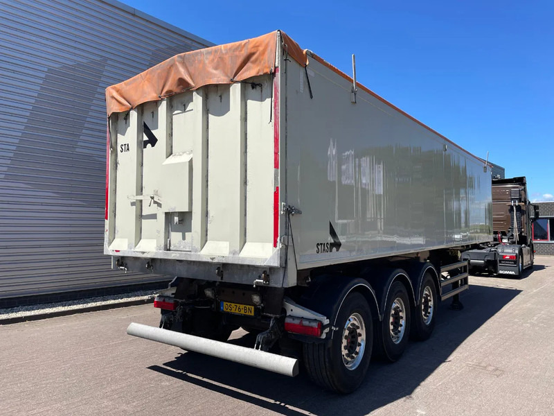 Stas 300 CX / FULL ALUMINIUM / 48M3 / APK - TUV NOVEMBER 2025 / SAF AXLES / DICS BRAKES / RVS FLOOR / - Semirremolque volquete: foto 4 Stas 300 CX / FULL ALUMINIUM / 48M3 / APK - TUV NOVEMBER 2025 / SAF AXLES / DICS BRAKES / RVS FLOOR / - Semirremolque volquete: foto 4
